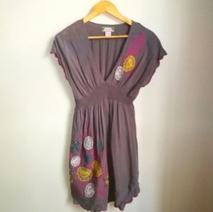 🎉3 for $40🎉 FLYING TOMATO Charcoal Boho Dress